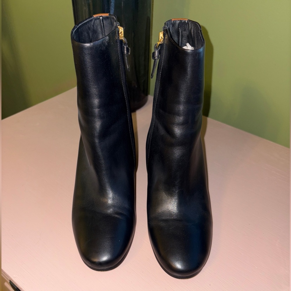 DVF Diane Von Furstenberg Leather Ankle Boots
